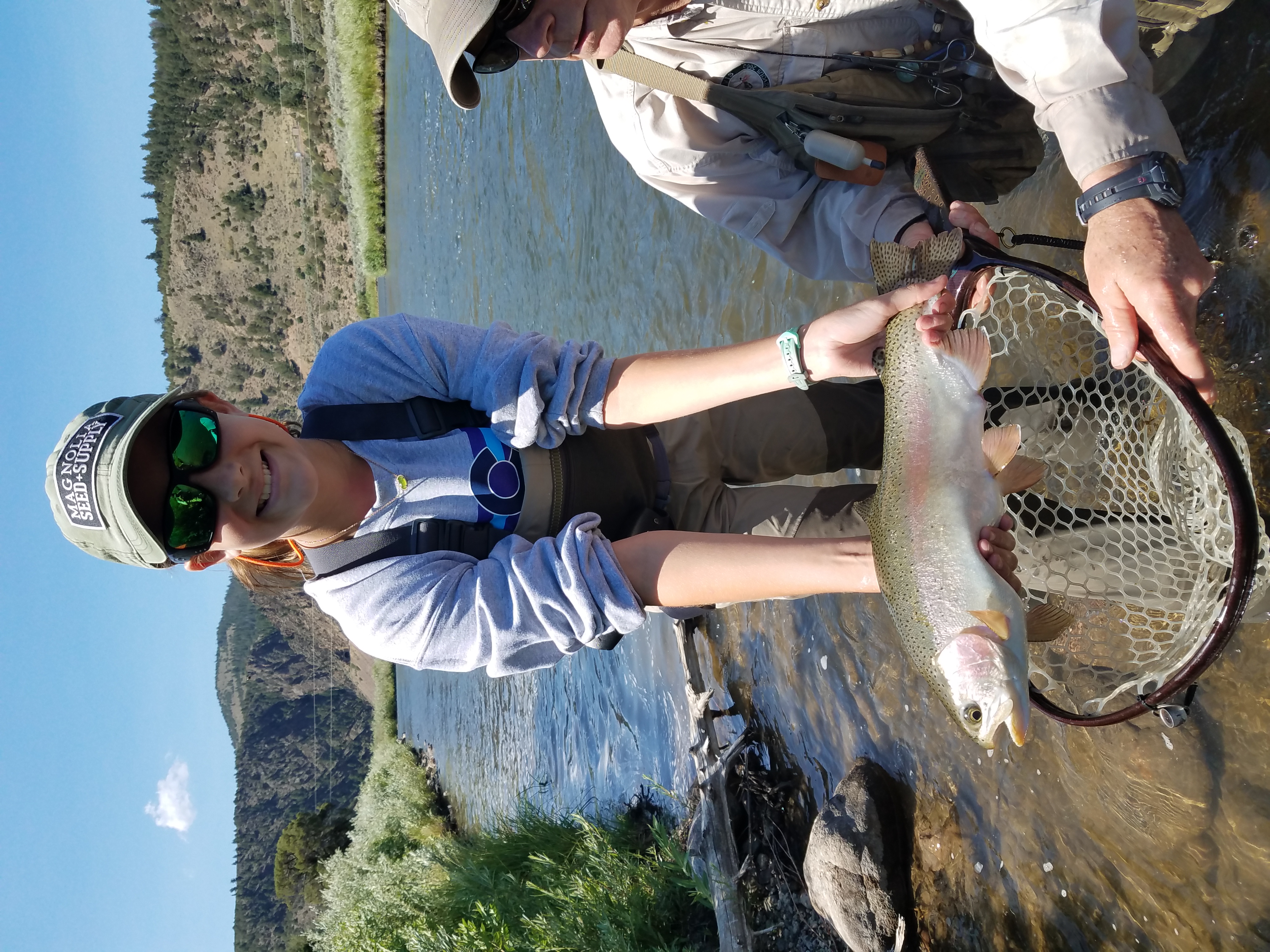First trout catch