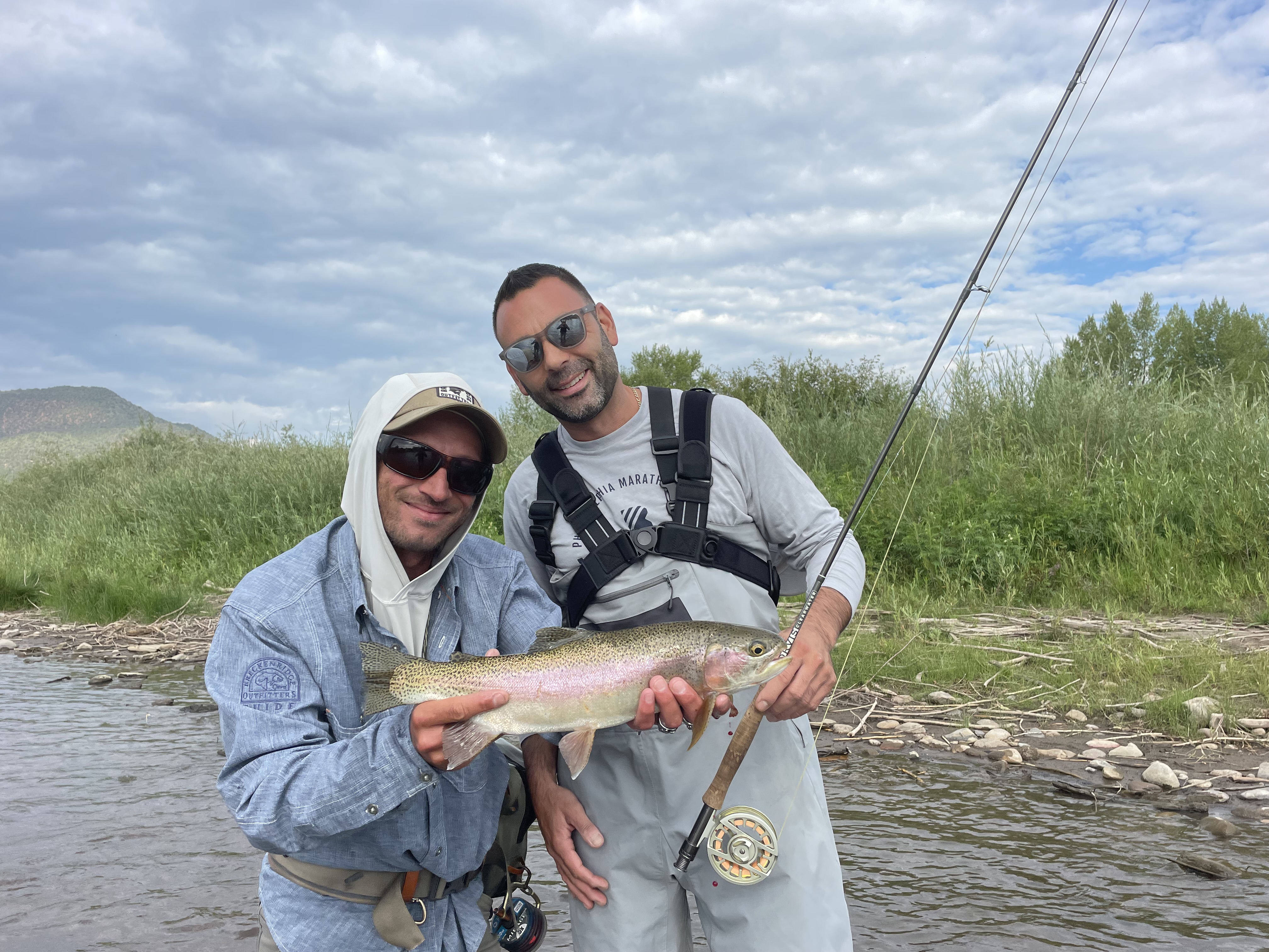 Client with rainbow trout